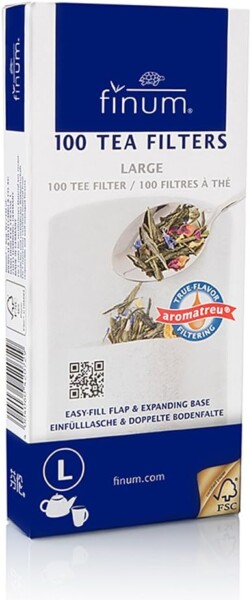 100 FILTRES pour théière M/L
