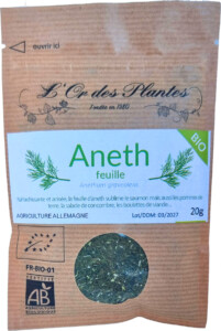 ANETH feuille sachet 20g*