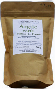 ARGILE VERTE surfine 500g