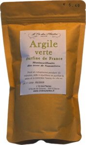 ARGILE VERTE surfine 3Kg