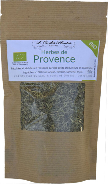 Mélange HERBES DE PROVENCE BIO 50g*