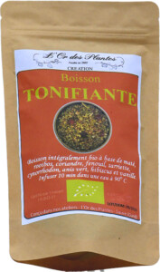 Tisane TONIFIANTE bio* sachet 100g