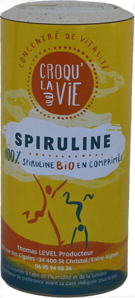 SPIRULINE bio en comprimés* 100g