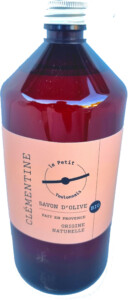 Savon LIQUIDE CLEMENTINE bio 1L*