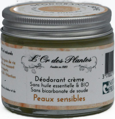 DEO CREME ORANGE BIO 75g