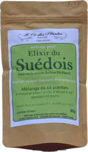 Mélange ELIXIR DU SUEDOIS 80g
