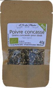 POIVRE noir copncassé BIO 40g*