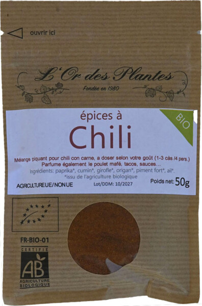 Mélange CHILI Bio 50g*