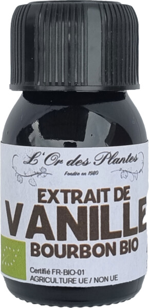 Extrait naturel de VANILLE 40g*