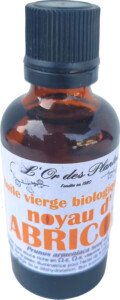 Huile de noyau d'ABRICOT BIO 50ml*