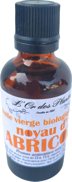Huile de noyau d'ABRICOT BIO 50ml*