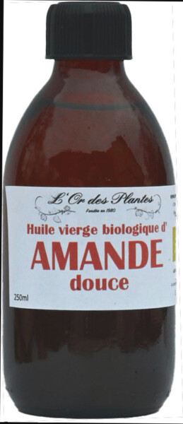 Huile d'AMANDE DOUCE BIO 250ml*