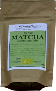 Thé MATCHA cérémoniel bio 100g *