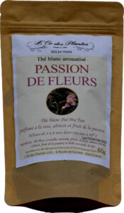 Thé blanc PASSION DE FLEURS (60g)
