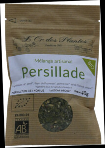 Mélange PERSILLADE BIO* 40g