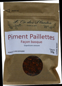 PIMENT paillettes basque 50g