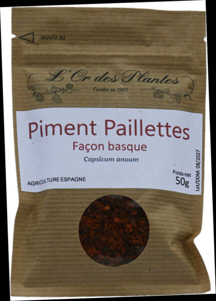 PIMENT paillettes basque 50g