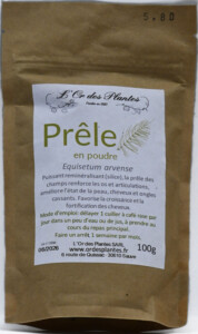 PRELE bio moulue sachet 100g