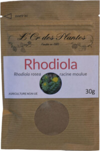 RHODIOLA racine moulue sachet 30g