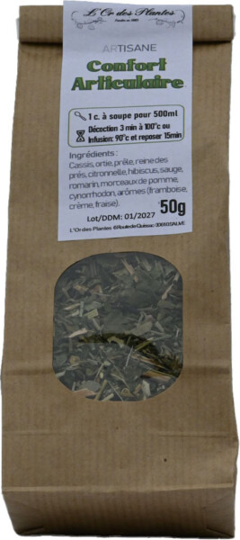 Tisane CONFORT ARTICULAIRE sachet 50g *