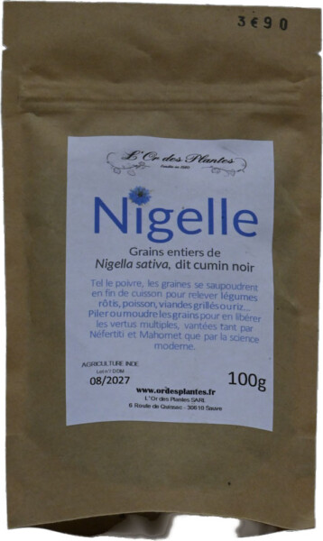 NIGELLE (cumin noir) graines 100g*