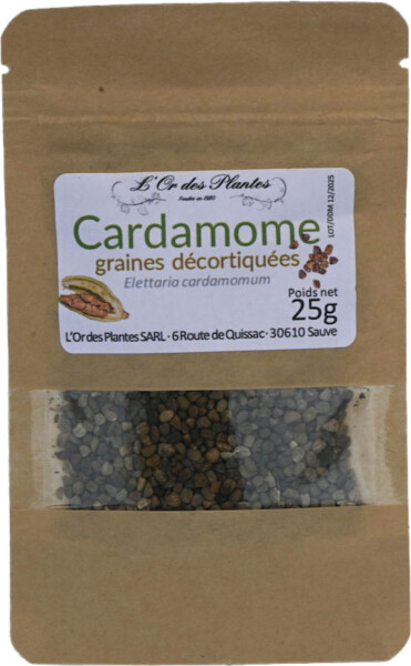 CARDAMOME graines* 25g