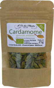 CARDAMOME GOUSSE VERTE* 25g