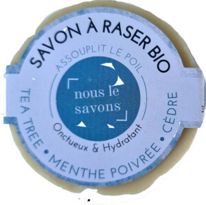Savon doux RASAGE bio 120G*