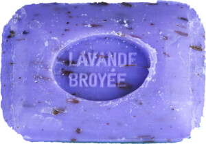 Savonnette 100g MARSEILLE LAVANDE BROYEE