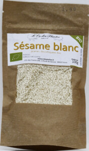 SESAME BLANC décortiqué bio* 100g