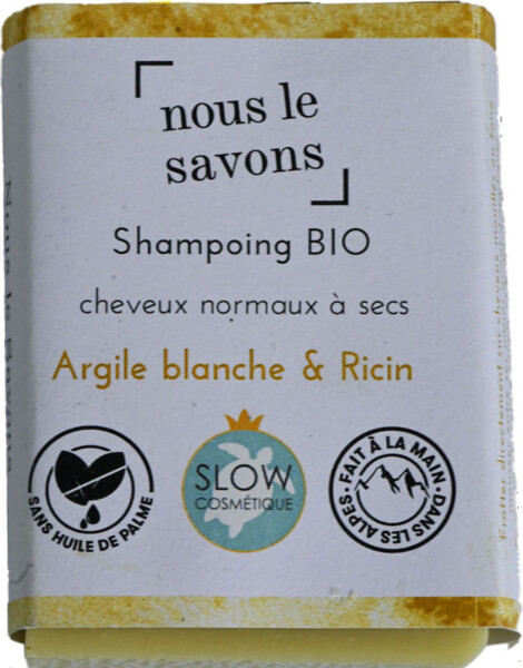 Shampoing SOLIDE cheveux secs 100G*