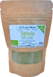 STEVIA bio moulue sachet 30g*
