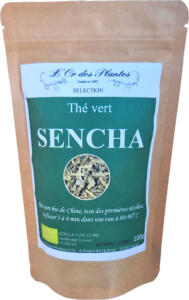 Thé vert SENCHA Bio (100g)*