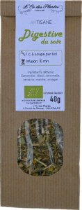 Tisane DIGESTIVE du SOIR sachet 40g*